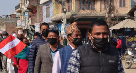 नेपाली कांग्रेसद्वारा दाङमा बिरोध